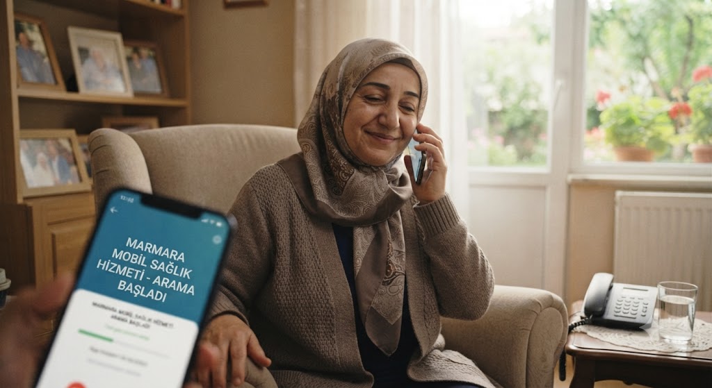 Huzurlu hasta yakını